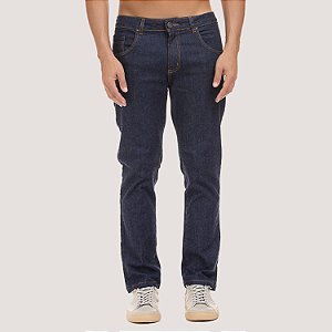CALÇA DESERT JEANS ESCURO COM ELASTANO SLIM MASCULINO ADULTO
