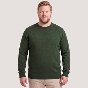 BLUSAO ALEATORY TRICÔ SUETER VERDE MASCULINO ADULTO