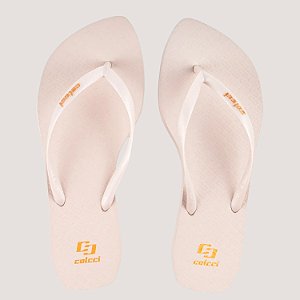 CHINELO COLCCI DEDO ACQUA GLAM BEGE FEMININO ADULTO