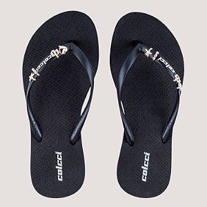 CHINELO COLCCI DEDO ACQUA ROCKSTAR PRETO FEMININO ADULTO