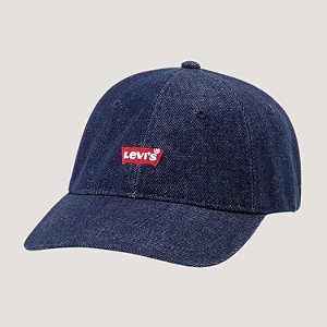 BONE LEVIS BRIM ABA CURVA ABERTO AZUL UNISEX ADULTO