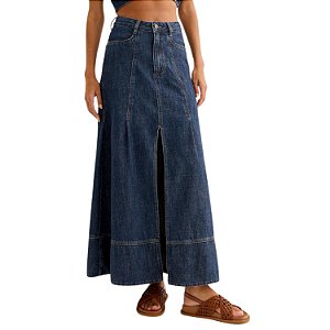 SAIA LEZ A LEZ JEANS MÉDIO BRUTO LONGA FEMININO ADULTO