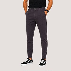 CALÇA DESERT BRIM COM ELASTANO ESPORTE FINO CHUMBO MASCULINO ADULTO