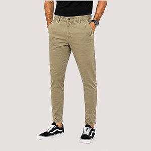 CALÇA DESERT BRIM COM ELASTANO ESPORTE FINO AREIA MASCULINO ADULTO