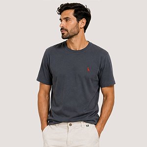 CAMISETA RESERVA MANGA CURTA COMFORT ALGODÃO AZUL MARINHO MASCULINO ADULTO