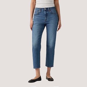 CALÇA LEVIS 501 JEANS MÉDIO COM ELASTANO FEMININO ADULTO