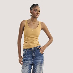 BLUSA COLCCI REGATA MARROM FEMININO ADULTO