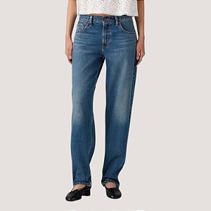 CALÇA LEVIS JEANS MÉDIO BRUTO COMFORT FEMININO ADULTO
