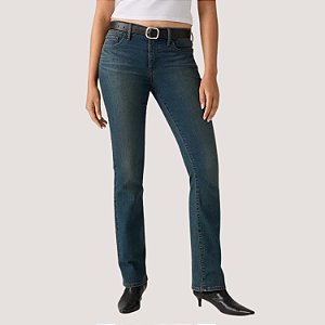 CALÇA LEVIS 315 JEANS MÉDIO COM ELASTANO BOOTCUT FEMININO ADULTO