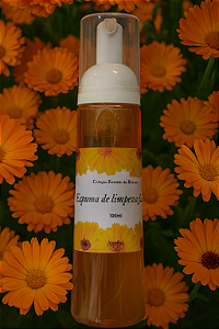 🧼🌼 Espuma de Limpeza Facial – Extrato de Calêndula Anjubiel
