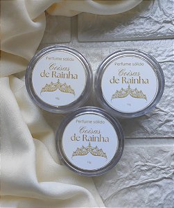 Perfume sólido coisas da rainha