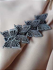 Prendedor Quatro Borboletas