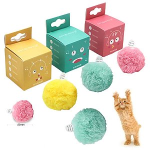 Brinquedo Bolinha Interativa Para Gatos Pet Catnip Brinquedo de Caça Para Gatos