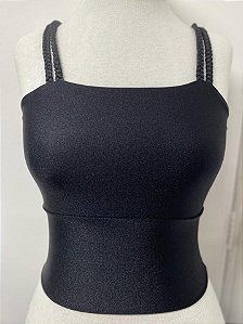 Cropped Ton Ton Preto