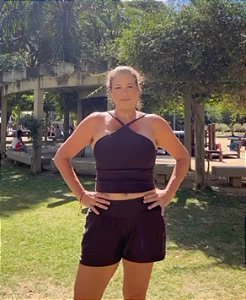 Short Bomber Preto