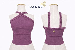 Cropped M. Trança Ébano