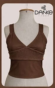 Cropped Tela Cappuccino