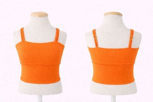 Cropped Ton Ton Inf. Páprica