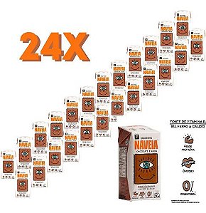 Todinho Bebida Vegetal Naveia Vegano Leite Chocolate Cx24un