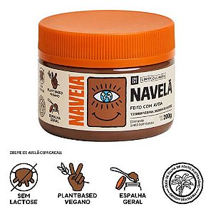 Nutella Vegana Creme De Avelã Com Aveia Vegano Navelã 200g