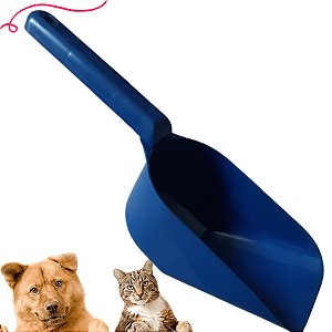 Concha Dosadora Para Ração Pegador Pá Petshop Agropecuária - AZUL