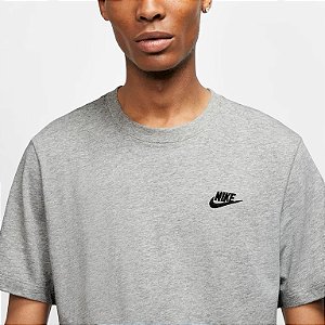 Camiseta Nike Cinza