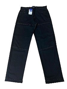 Calça Jeans Alfa Baggy preta