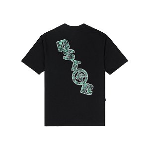 Camiseta Disturb Snake Skin Preta