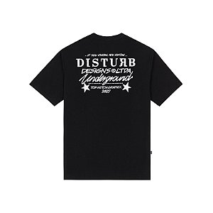 Camiseta Disturb Bell Pen In Black