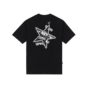 Camiseta Disturb Shiny In Black