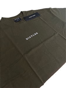 Camiseta Disturb LOGO In Green