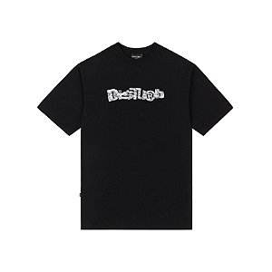 Camiseta Disturb Snow Camo In Black