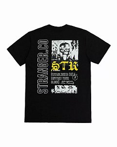 Camiseta Stranger Preta