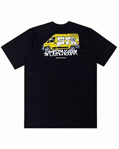 Camiseta Stranger Oversized Preta