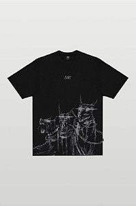 Camiseta Plano C ''Danger'' Preta