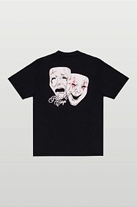 Camiseta Plano C ''Masks'' Preta