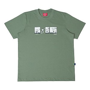 Camiseta Tupode X Turma da Monica Verde