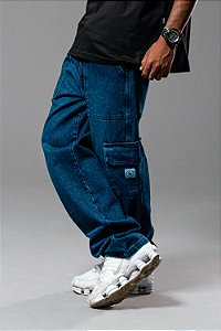 Calça Cargo Jeans Chronic