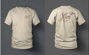 Camiseta Street Cursive Off White