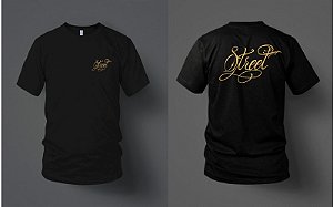 Camiseta Street Cursive Preta
