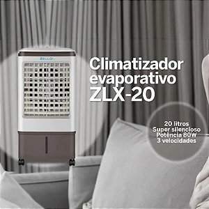 CLIMATIZADOR ZELLOX ZLX-30A 30LTS