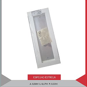 ESPELHO ESTRELA ( 0,50 X 0,17 )