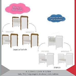 BERCO MIRELLE MINI CAMA