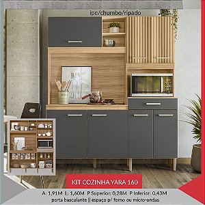KIT COZINHA YARA 160