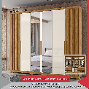 ROUPEIRO ARAGUAIA - COM ESPELHO