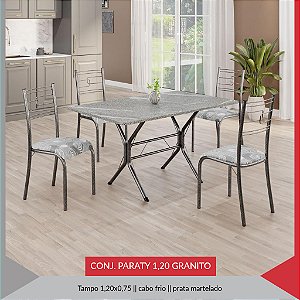 BASE CABO FRIO - COR PRATA MARTELADO