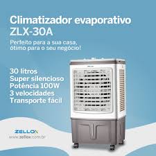 CLIMATIZADOR ZELLOX ZLX-30A 30LTS — imagem 2