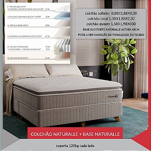 COLCHAO NATURALLE