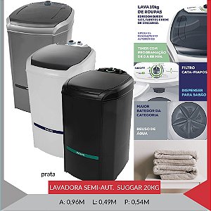 LAVADORA SUGGAR LAVAMAX 20KG