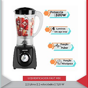 LIQUIDIFICADOR FAST MIX